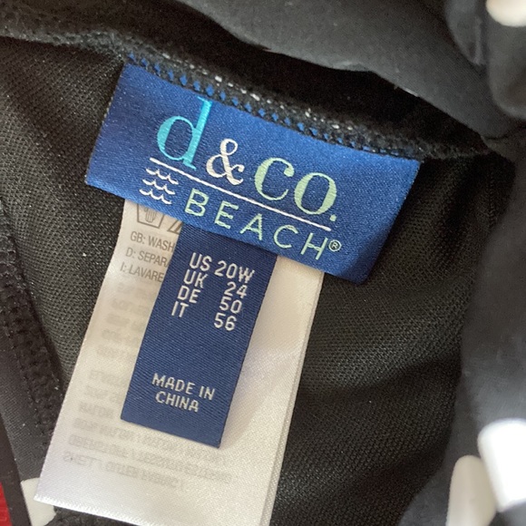 New without a tag d&CO Beach one piece swimsuit - Picture 5 of 7